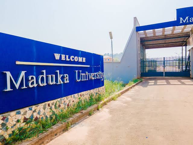 Maduka University Post UTME Form 2025/2026
